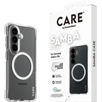 PanzerGlass® CARE Samba Qi kryt Samsung Galaxy S26 priehľadný/biely - Puzdra