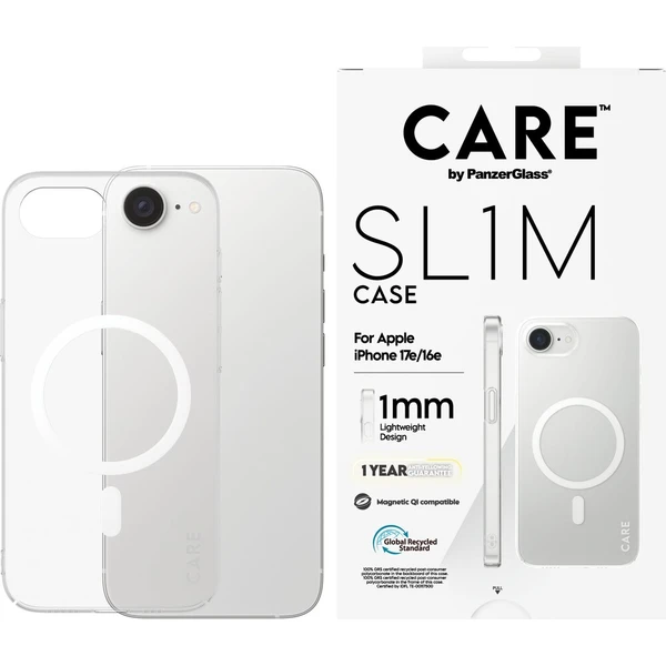 PanzerGlass® CARE SL1M MagSafe kryt Apple iPhone 17e/16e priehľadný - Puzdra - Hlavný obrázok