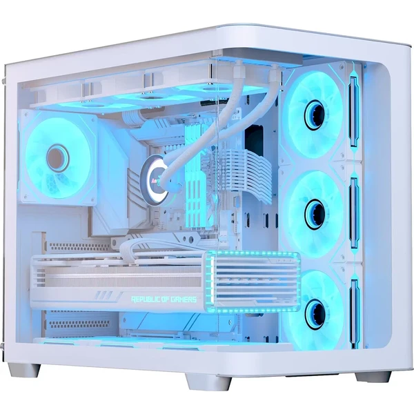 Aerocool P500C Midi-Tower biela - Počítačové skrine - Hlavný obrázok