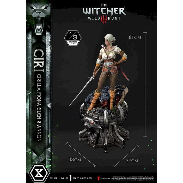 Socha The Witcher 3: Wild Hunt - Ciri Fiona Elen Riannon 81 cm - Sochy a sošky - Obrázok d_f32bc79b32354c67be5c3b74cd3f11f9