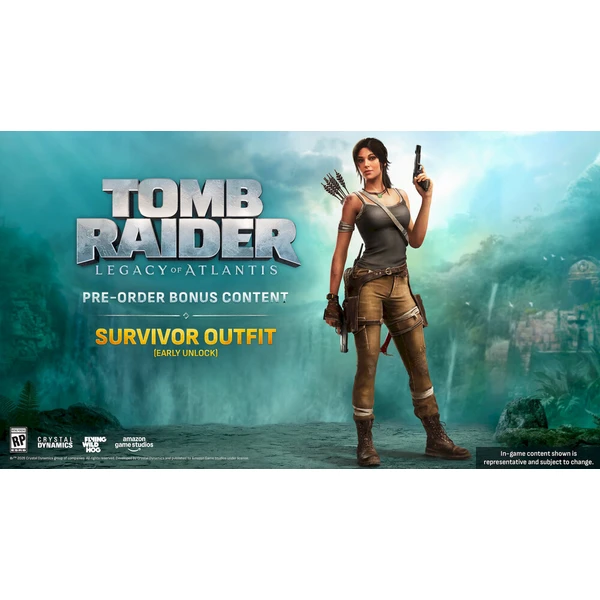 Darček k hre Tomb Raider: Legacy of Atlantis (PS5) - DLC - Nefyzické Darčeky - Hlavný obrázok