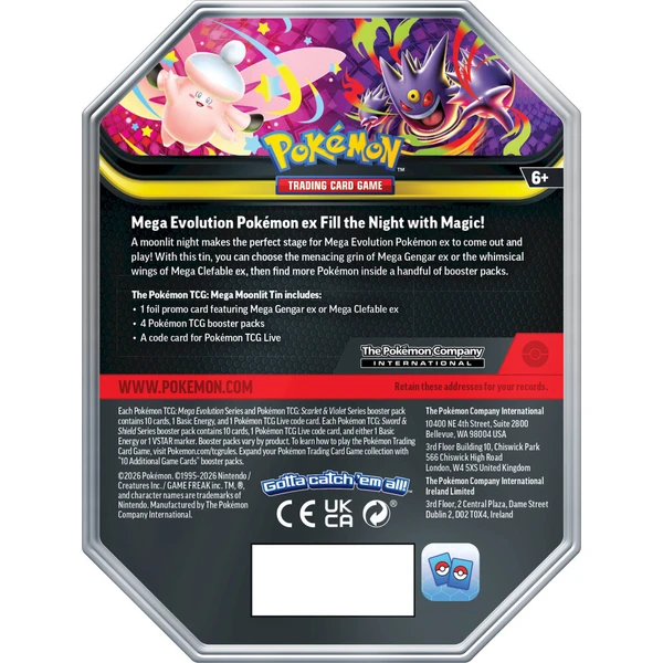 Pokémon TCG: Mega Moonlit Tin - Pokémon karty - Obrázok d_f358fd32ce024cbfa47eb619bca2c93e