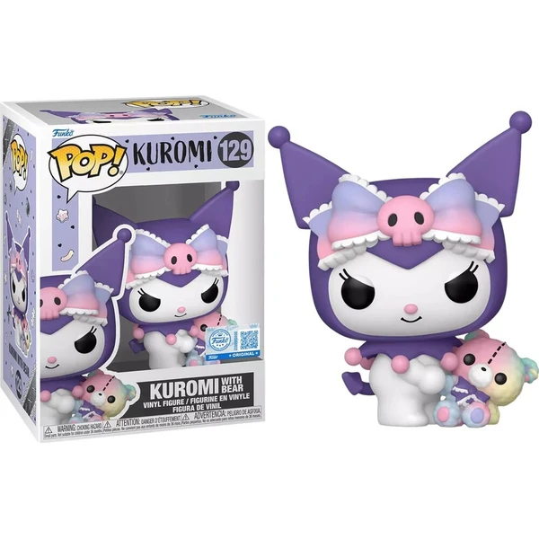 Funko POP! #129 Sanrio: Hello Kitty & Priatelia - Kuromi s Medvedíkom - Funko POP! - Hlavný obrázok