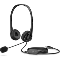 HP Stereo USB-A slúchadlá čierne - Slúchadlá