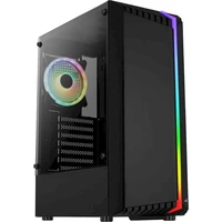 Aerocool Bionic v2 Midi-Tower RGB čierna - Počítačové skrine