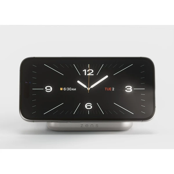 ZENS Magnetic Nightstand Charger MagSafe/Qi2 nabíjačka (15W) biela - Nabíjačky - Obrázok d_f3d7955031a34cb6860ab405b0aaeb05