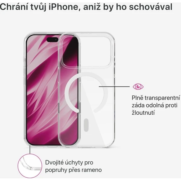 iWant Hero Mag+ MagSafe/Qi2 kryt iPhone 17 Pro/18 Pro čirý - Puzdra - Obrázok d_f3e5b1b1d2ea429ea73db1295f697fdb
