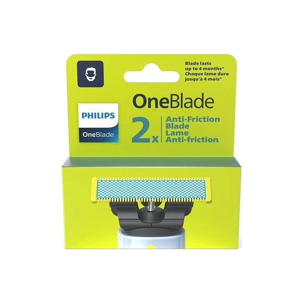 Philips výměnné břity Anti-Friction pro Philips OneBlade (2ks) - Náhradné diely - Obrázok d_f3ed59446d1c4420a13aae53cd7d0f3f