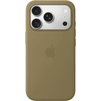 iPhone 18 Pro Silicone Case with MagSafe - Olive - Puzdra