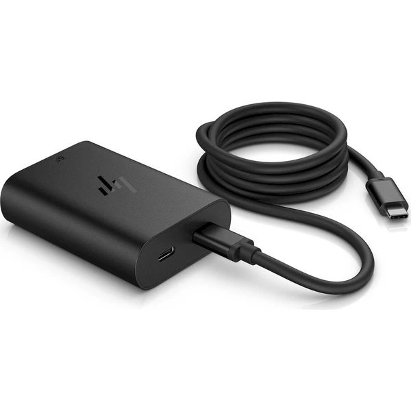 HP USB-C 65W GaN napájací adaptér čierny - Nabíjačky - Hlavný obrázok