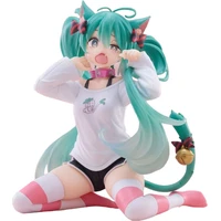 Hatsune Miku PVC Statue Desktop Cute Figure Hatsune Miku Cute 13 cm - Figúrky