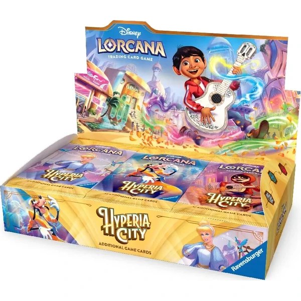 Disney Lorcana: Hyperia city - Booster Pack Box - Disney Lorcana TCG - Hlavný obrázok