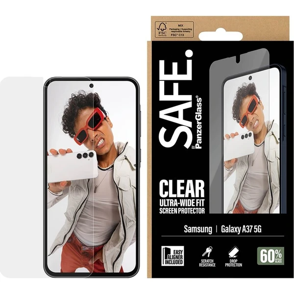 PanzerGlass® SAFE sklo s instalačným rámčekom Samsung Galaxy A37 - Ochranné fólie a sklo - Obrázok d_f5386af118594647b6598f3d25c7b8c6