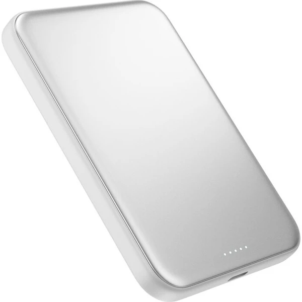 iWant by Epico UltraPack Qi2 25W Slim 5000mAh hliníková Mag+ bezdrôtová powerbanka strieborná - Powerbanky - Obrázok d_f566a0f1327a4cffb3502d1fe8b63c33