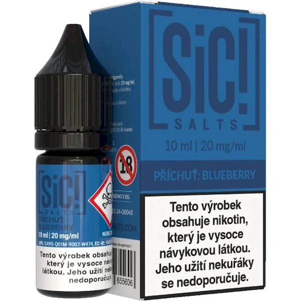 SIC! SALTS Blueberry (20mg) - E-liquidy - Hlavný obrázok