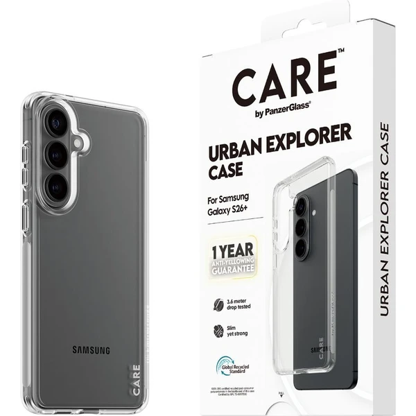 PanzerGlass® CARE Urban kryt Samsung Galaxy S26+ priesvitný - Puzdra - Hlavný obrázok