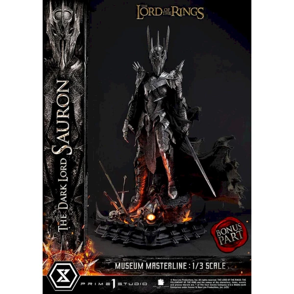 Socha Lord of the Rings Museum Masterline 1/3 The Dark Lord Sauron Bonus Version 117 cm - Sochy a sošky - Obrázok d_f62eabe53da7423e9489c7511167a826