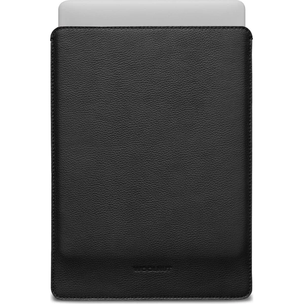 Woolnut Leather Sleeve kožené pouzdro MacBook Neo černé - Puzdra - Hlavný obrázok
