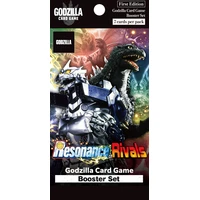 Godzilla Card Game - Resonance of Rivals Booster - Zberateľské karty a nálepky