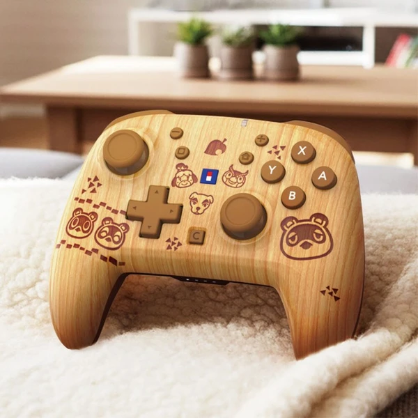 HORI HORIPAD Turbo bezdrôtový herný ovládač Wood Brown - Herné ovládače - Obrázok d_f6fd22d5710248f1ad00f75941c75ff4