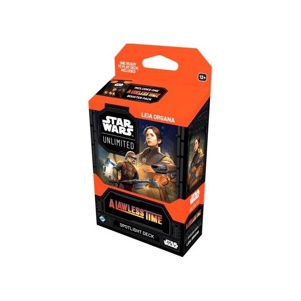 E-shop Star Wars TCG SWU 07: Lawless Time - Spotlight Deck Leia Organa