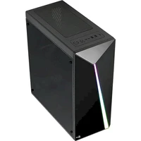 Aerocool Shard RGB Midi-Tower čierna - Počítačové skrine