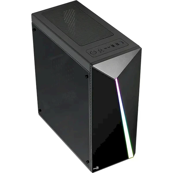 Aerocool Shard RGB Midi-Tower čierna - Počítačové skrine - Hlavný obrázok