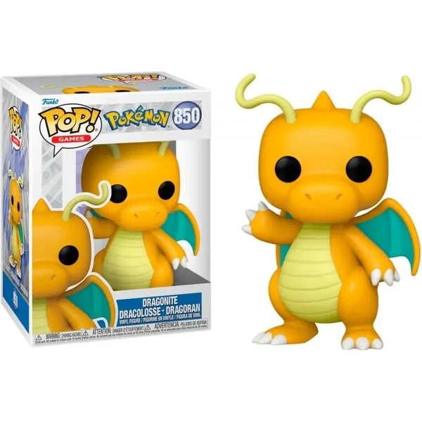 Funko POP! Pokemon - Dragonite(EMEA) 9 cm - Funko POP! - Obrázok d_f78a092cd188484fb2f2aba98c928300