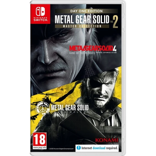Metal Gear Solid Master Collection Volume 2 (Switch) - Hry na Nintendo Switch - Hlavný obrázok