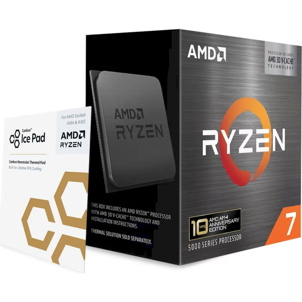 AMD Ryzen 7 5800X3D 10th Anniversary Edition - Procesory - Hlavný obrázok
