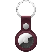 Apple FineWoven kľúčenka na AirTag burgundsky červená - Kľúčenky