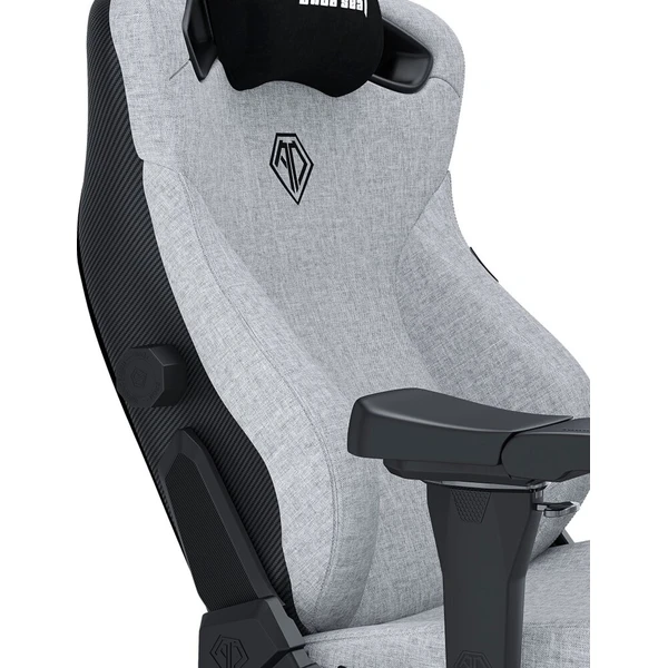Anda Seat Kaiser 3 Pro XL látková herná stolička sivá - Stoličky - Obrázok d_f86431db392b484897dd3a3b7d8d979e