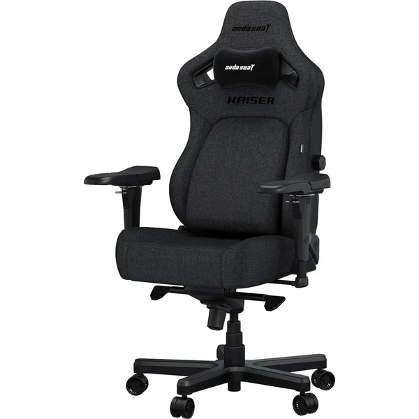 Anda Seat Kaiser 4 XL látkové herné kreslo tmavomodré - Stoličky - Obrázok d_f87d242fcaa64e3d843490cc3a80d43c