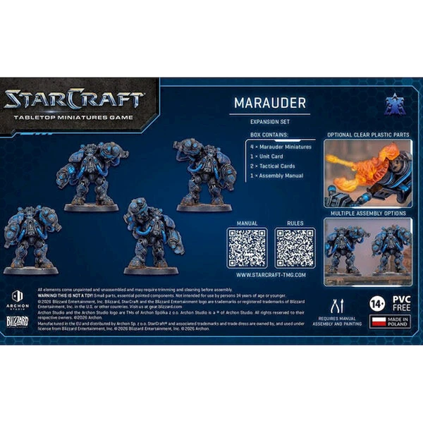 StarCraft The Miniatures Game - Marauder - Terran - Rozšiřovací sada - EN - Stolové hry - Obrázok d_f95876fea05d411d9b77a06a5fca2904