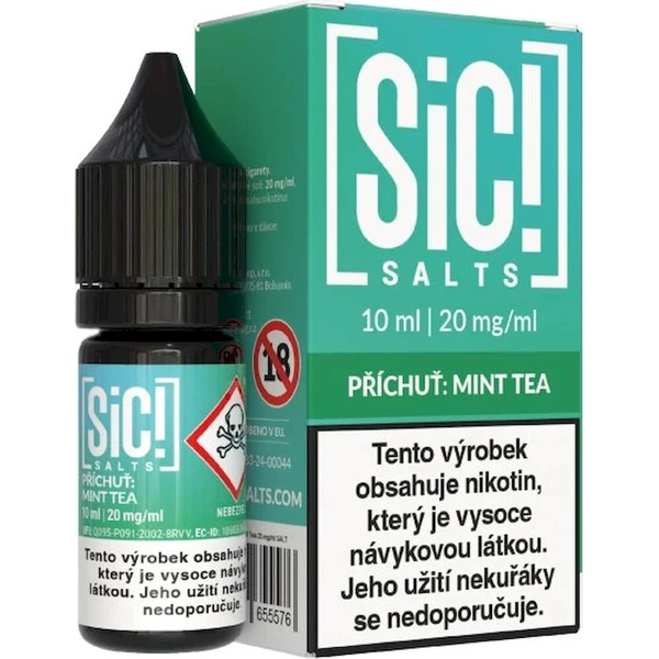 SIC! SALTS Mint Tea (20mg) - E-liquidy - Hlavný obrázok