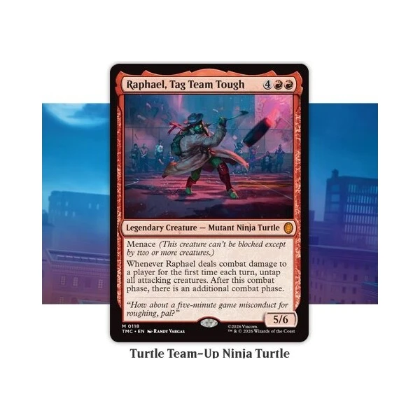Magic: The Gathering - Teenage Mutant Ninja Turtles Turtle Team-Up - MTG karty - Obrázok d_fa4d46c714f547b5ad08572e801a7407