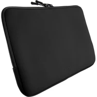 Pevný neoprénový obal na notebooky do 16" čierny - Puzdra