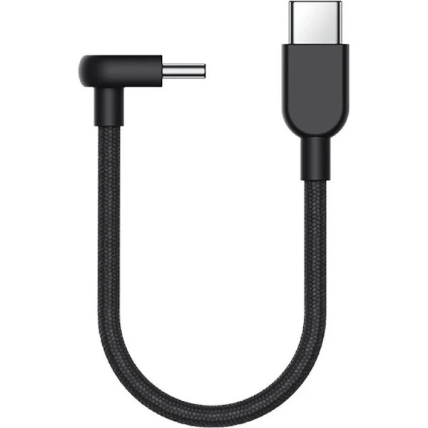 Xiaomi 3A Braided USB-C/USB-C Cable 60W (10cm) čierny - Káble a redukcie - Hlavný obrázok