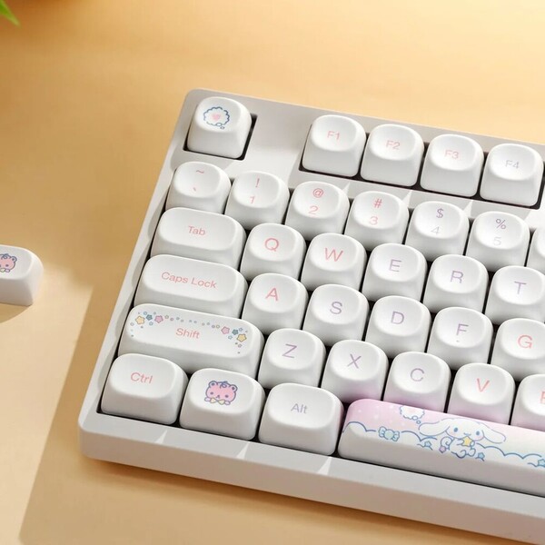 Akko x Cinnamoroll Star 3108 V3 Akko Frost Pink (US) biela - Klávesnice - Obrázok d_fac7564d8afa4b2ba06293e91e7baea9