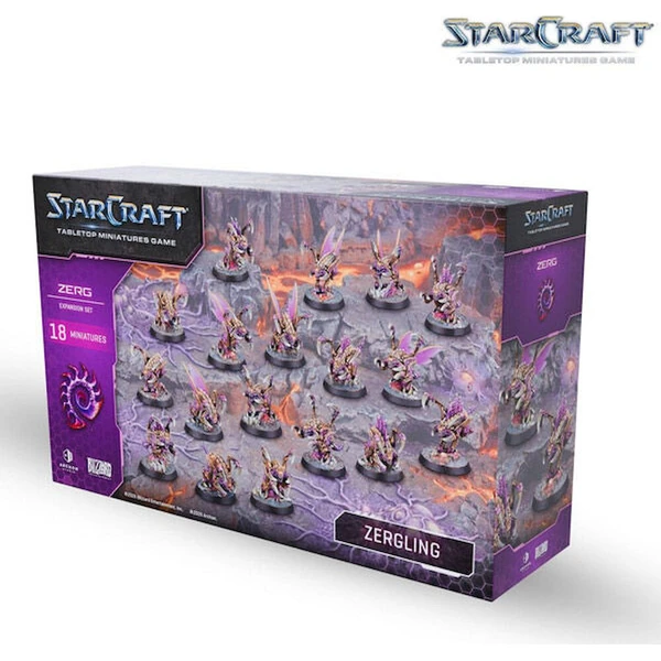 StarCraft The Miniatures Game - Zergling - Zerg - Expansion Set - EN - Stolové hry - Hlavný obrázok