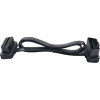 PremiumCord OBD-II 16pin/16pin predlžovací kábel pre pripojenie diagnostiky k automobilu 1m čierny - Káble a redukcie