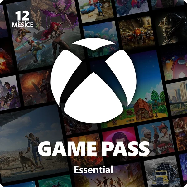 Microsoft Xbox Game Pass Essential na 12 mesiacov - Digitálne kredity - Hlavný obrázok