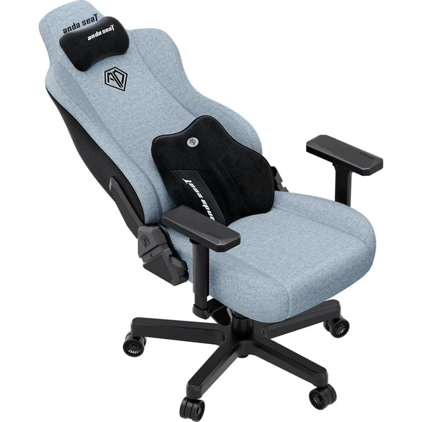 Anda Seat Kaiser 3E XL textil herná stolička šedomodrá - Stoličky - Obrázok d_fb8a8321dfa547728cc33ea727b66562