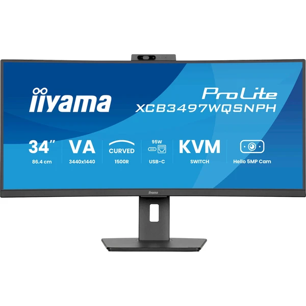 iiyama ProLite XCB3497WQSNPH-B1 monitor 34" - Monitory - Hlavný obrázok