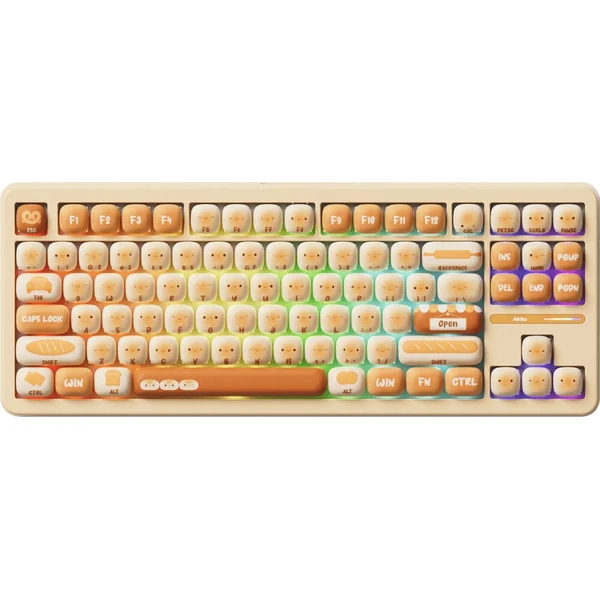 Akko TAC87 Bun Wonderland Akko V3 Pro Piano bezdrôtová herná klávesnica (US) - Klávesnice - Hlavný obrázok