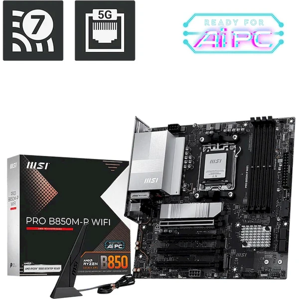 MSI PRO B850M-P WIFI - Základné dosky - Obrázok d_fc089268c3df47a48574b8a7ca4318e4