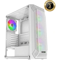 EVOLVEO Xenon 4x ARGB biela - Počítačové skrine