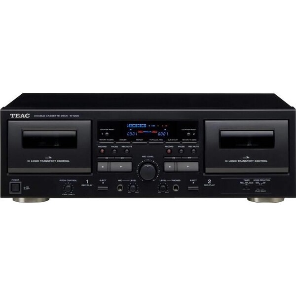 E-shop Teac W-1200 Kazetový prehrávač čierny