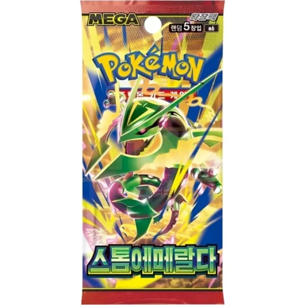 Pokémon TCG: Storm Emeralda Booster (kórejská) - Pokémon karty - Hlavný obrázok