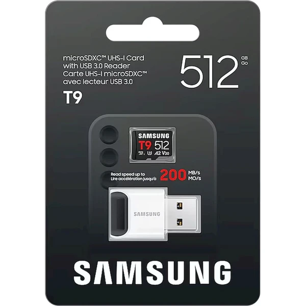 Samsung T9 microSD 512GB + USB adaptér - Pamäťové karty - Obrázok d_fcc7640821814fbaa9669eec420a4360